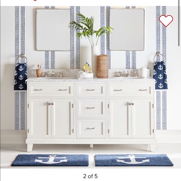Pottery Barn Anchor Bath Rug - Picture 6 of 9